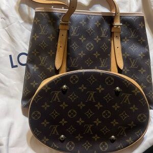 Louis Vuitton Brown Monogram Shoulder Bag